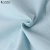 Women's Cotton Long-Sleeve Blazer