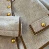Women's Tweed Cropped Blazer
