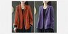 Women's Corduroy Blazer with Notched Lapels and Long Sleeves in Four Colors