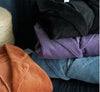 Women's Corduroy Blazer with Notched Lapels and Long Sleeves in Four Colors