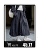 Women's Navy Pinstripe Blazer with a Notched Lapel and Long Sleeves