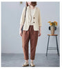 Women's Relaxed-Fit Blazer Jacket in Yellow Brick Red Apricot Blue or Black