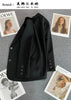 Women's Long-Sleeve Blazer with Single-Button Closure