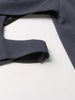 Women's Backless Blazer with Notched Lapels and a Slim Fit in Apricot Black or Gray
