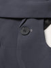 Women's Backless Blazer with Notched Lapels and a Slim Fit in Apricot Black or Gray