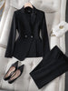 Women's Plus Size Blazer Temperament Design OL Sense Niche Career Formal Dress Interview Workwear Suits