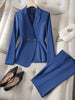 Women's Plus Size Blazer Temperament Design OL Sense Niche Career Formal Dress Interview Workwear Suits