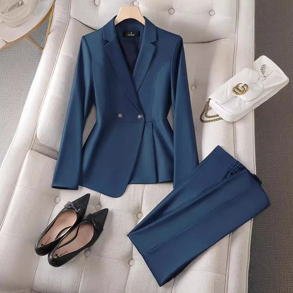 Women's Plus Size Blazer Temperament Design OL Sense Niche Career Formal Dress Interview Workwear Suits