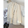 Women's 's Blazer Spring Autumn Korean Version Leisure Suit Design Sense Korean Version