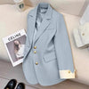 Women's 's Blazer Spring Autumn Korean Version Leisure Suit Design Sense Korean Version