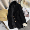 Women's 's Blazer Spring Autumn Korean Version Leisure Suit Design Sense Korean Version