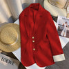 Women's 's Blazer Spring Autumn Korean Version Leisure Suit Design Sense Korean Version