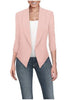 Women's Slim-Fit Blazer with Notched Lapels and Pockets in Eight Colors