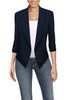 Women's Slim-Fit Blazer with Notched Lapels and Pockets in Eight Colors