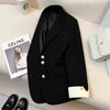 Women's Blazer Korean Spring Autumn Solid Color Suit Leisure Temperament Senior Sense of Suit Streetwear