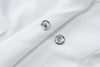 Women's Oversized Backless Blazer with Notched Lapels and Long Sleeves