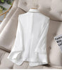 Women's Summer 's Blazer Diamond-Encrusted Sunscreen White Suit Thin Blazer Tops5XL