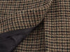 Women's Brown Plaid Single-Breasted Blazer Jacket for Winter