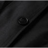 Women's Long-Sleeve Blazer Coat with Shoulder Pads in a Long or Short Fit