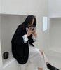 Women's Oversized Blazer with Long Sleeves in Seven Colors