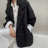 Women's Oversized Blazer with Long Sleeves in Seven Colors