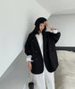 Women's Oversized Blazer with Long Sleeves in Seven Colors
