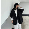 Women's Oversized Blazer with Long Sleeves in Seven Colors