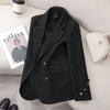 Women's Blazer with Double-Breasted Design