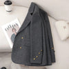 Women's Blazer with Double-Breasted Design
