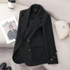 Women's Blazer with Double-Breasted Design