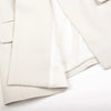 Women's Slim-Fit Single-Button Blazer with Pockets in Beige or Black