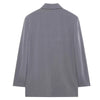 Women's Double-Breasted Blazer with Notched Lapels and Front Pockets