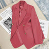 Women's Spring and Autumn Korean British Style Solid Blazer Clothing French Texture Small Suit