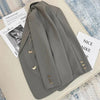 Women's Spring and Autumn Korean British Style Solid Blazer Clothing French Texture Small Suit