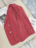 Women's Spring and Autumn Korean British Style Solid Blazer Clothing French Texture Small Suit