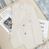 Women's Spring and Autumn Korean British Style Solid Blazer Clothing French Texture Small Suit