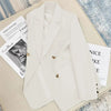 Women's Spring and Autumn Korean British Style Solid Blazer Clothing French Texture Small Suit