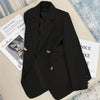 Women's Spring and Autumn Korean British Style Solid Blazer Clothing French Texture Small Suit