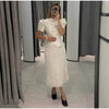 Women's Cropped Blazer with Shoulder Pads and a Hook Closure