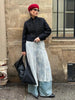 Women's Cropped Blazer with Shoulder Pads and a Hook Closure