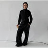Women's Cropped Blazer with Shoulder Pads and a Hook Closure