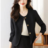 Women's High End Thin Suit 's Blazer Small Fragrant Style Spring Autumn Winter Korean Style Versatile Short Top
