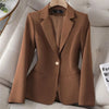 Women's High-Grade Casual Small Suit Spring Autumn Temperament Outerwear Korean Blazer s Overcoat Tops
