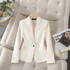 Women's High-Grade Casual Small Suit Spring Autumn Temperament Outerwear Korean Blazer s Overcoat Tops