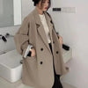 Women's Arrived Blazer Solid Long-sleeved Korean Style Loose Casual Suit
