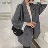 Women's Arrived Blazer Solid Long-sleeved Korean Style Loose Casual Suit