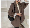 Women's Arrived Blazer Solid Long-sleeved Korean Style Loose Casual Suit
