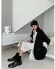 Women's Arrived Blazer Solid Long-sleeved Korean Style Loose Casual Suit
