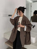 Women's Arrived Blazer Solid Long-sleeved Korean Style Loose Casual Suit