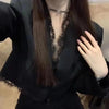 Women's Single-Breasted Blazer Jacket with Notched Lapels for Spring